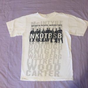 New Kids on the Block & Backstreet Boys T-shirt